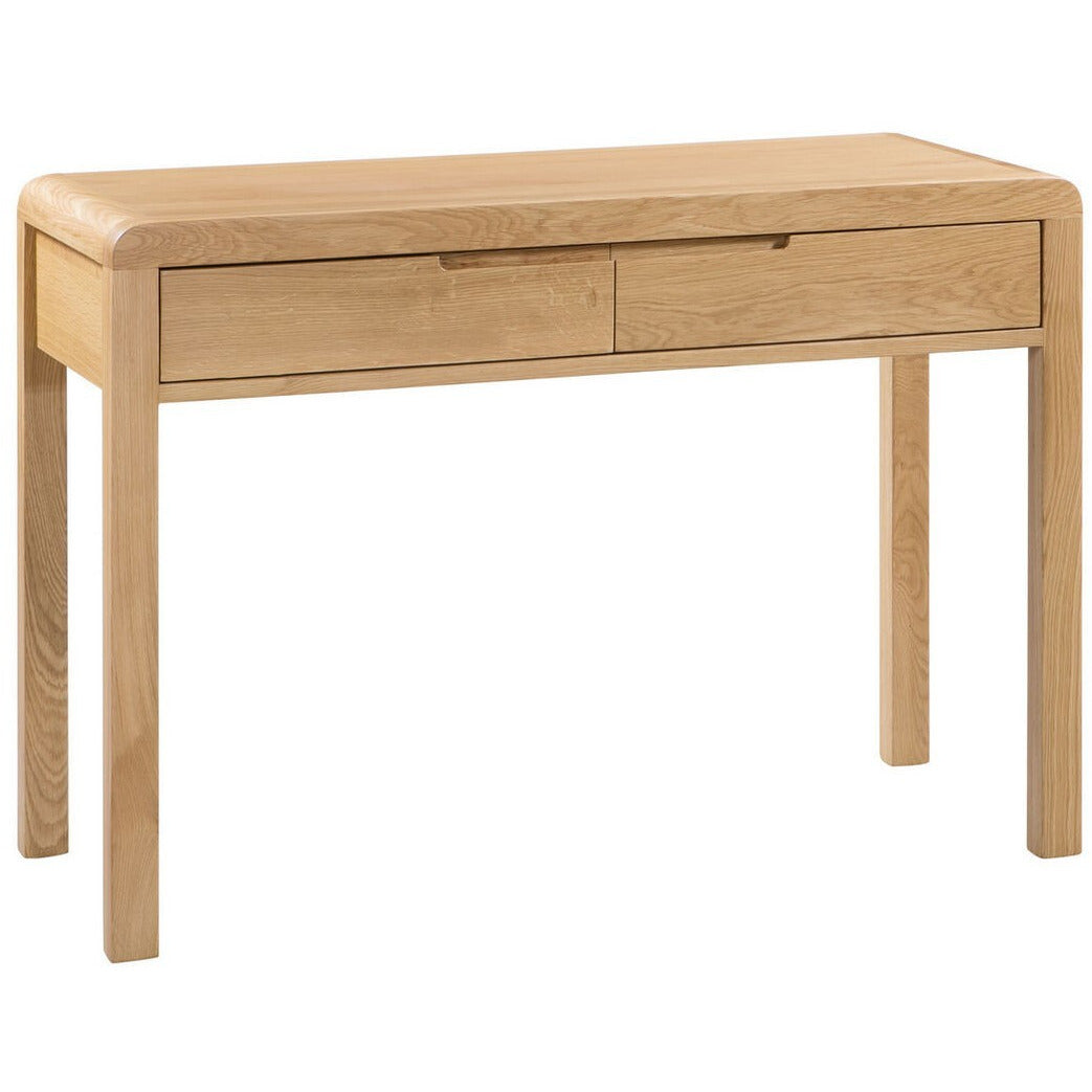 CURVE 2 DRAWER DRESSING TABLE & STOOL