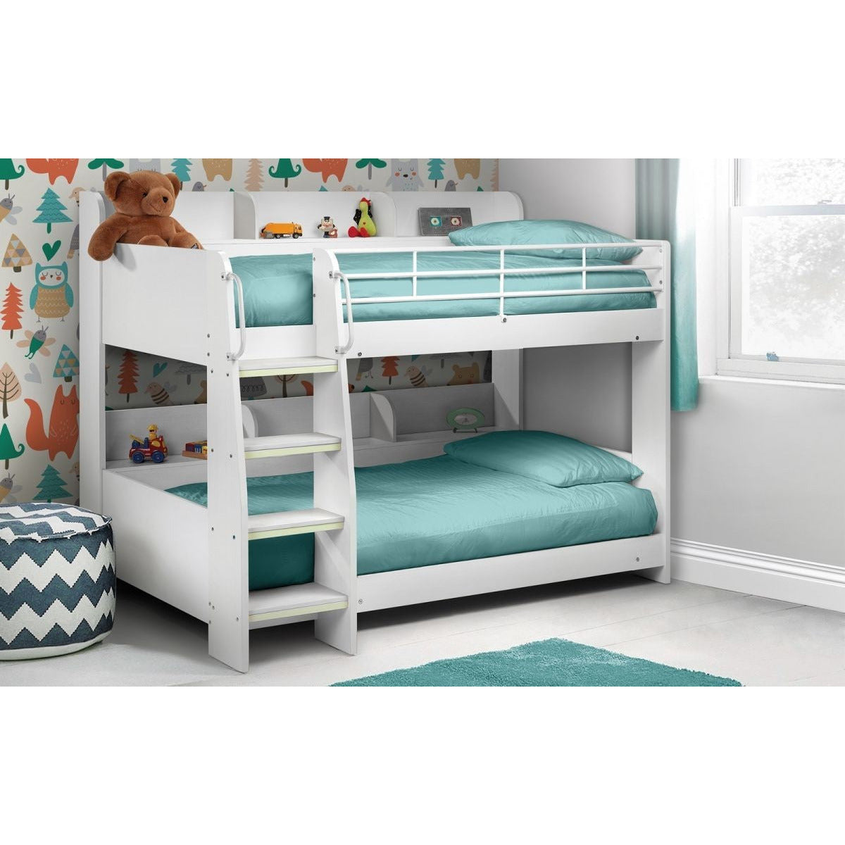 DOMINO BUNK MAPLE AND WHITE