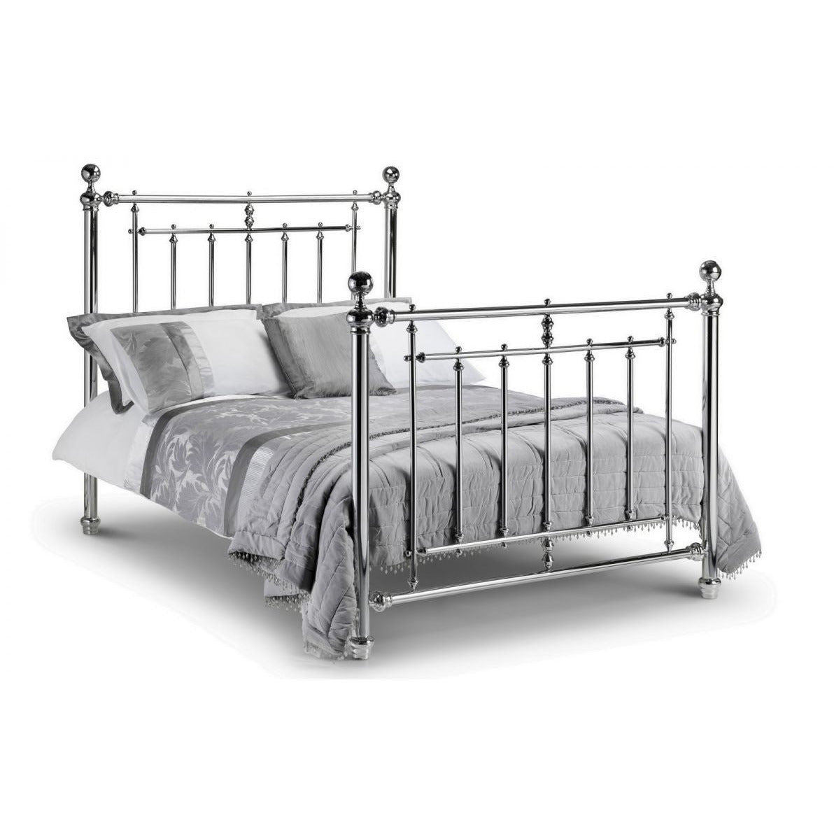 EMPRESS CHROME BED FRAME