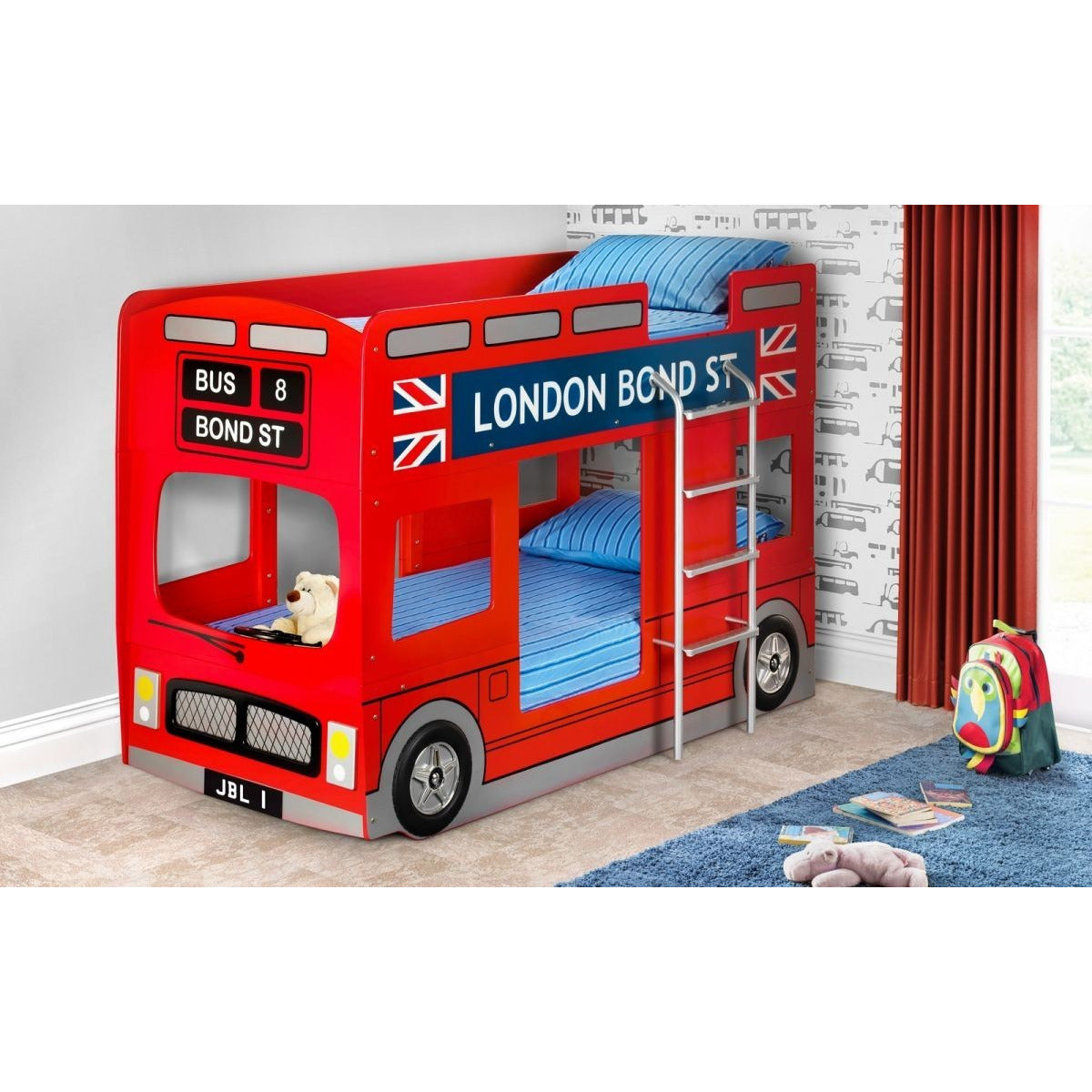LONDON BUS BUNK BED