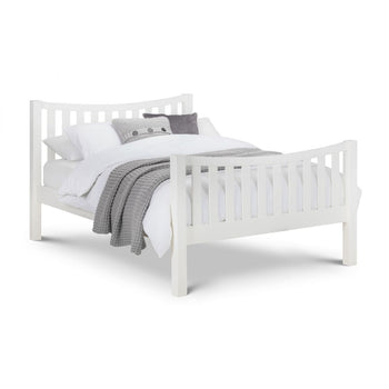 MADISON CURVED BED WHITE