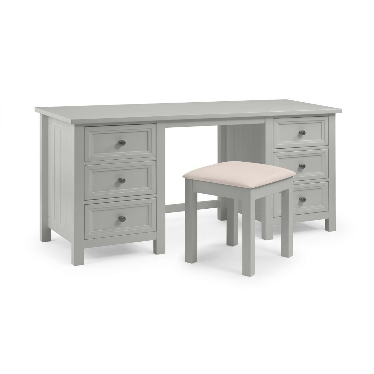 MAINE DRESSING TABLE - DOVE GREY SET