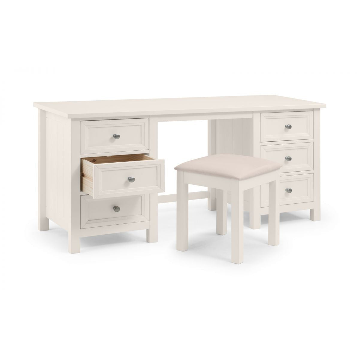 MAINE DRESSING TABLE - White Set