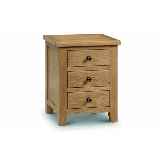 MARLBOROUGH 3 DRAWER BEDSIDE