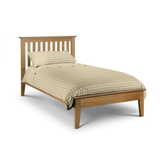 SALERNO SHAKER BED 90CM OAK