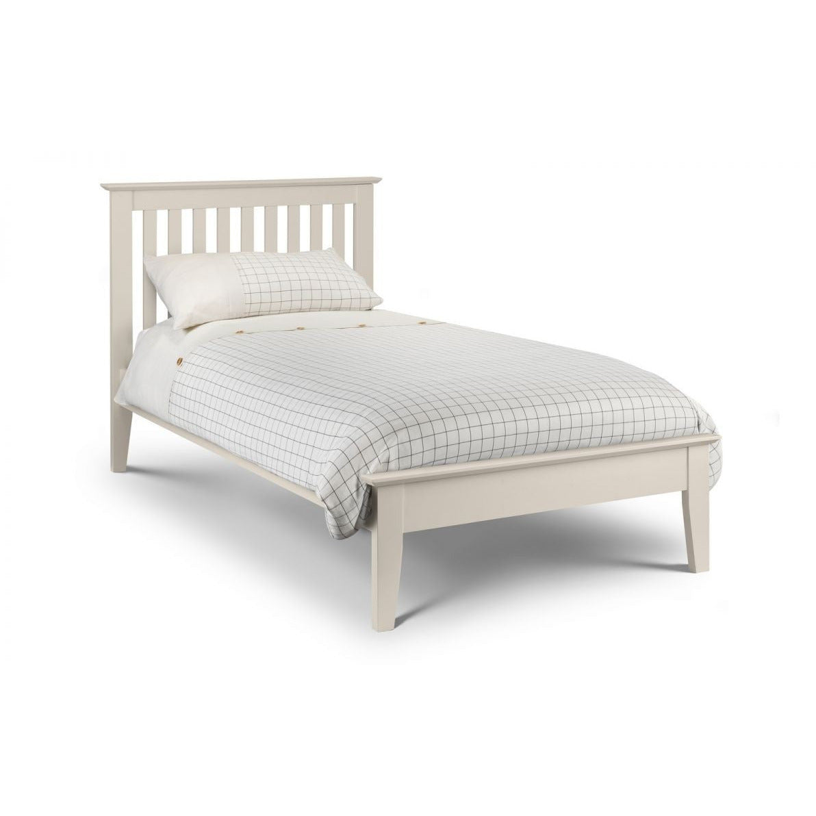 SALERNO SHAKER BED 90CM IVORY