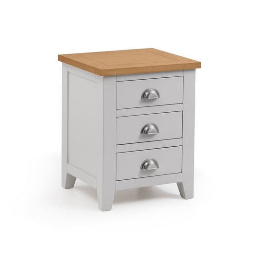 RICHMOND 3 DRAWER BEDSIDE