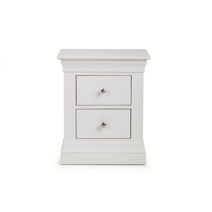 CLERMONT 2 DRAWER BEDSIDE