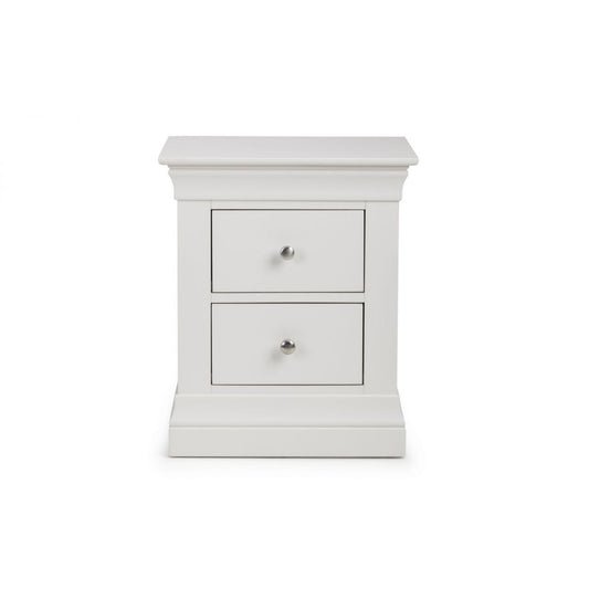 CLERMONT 2 DRAWER BEDSIDE