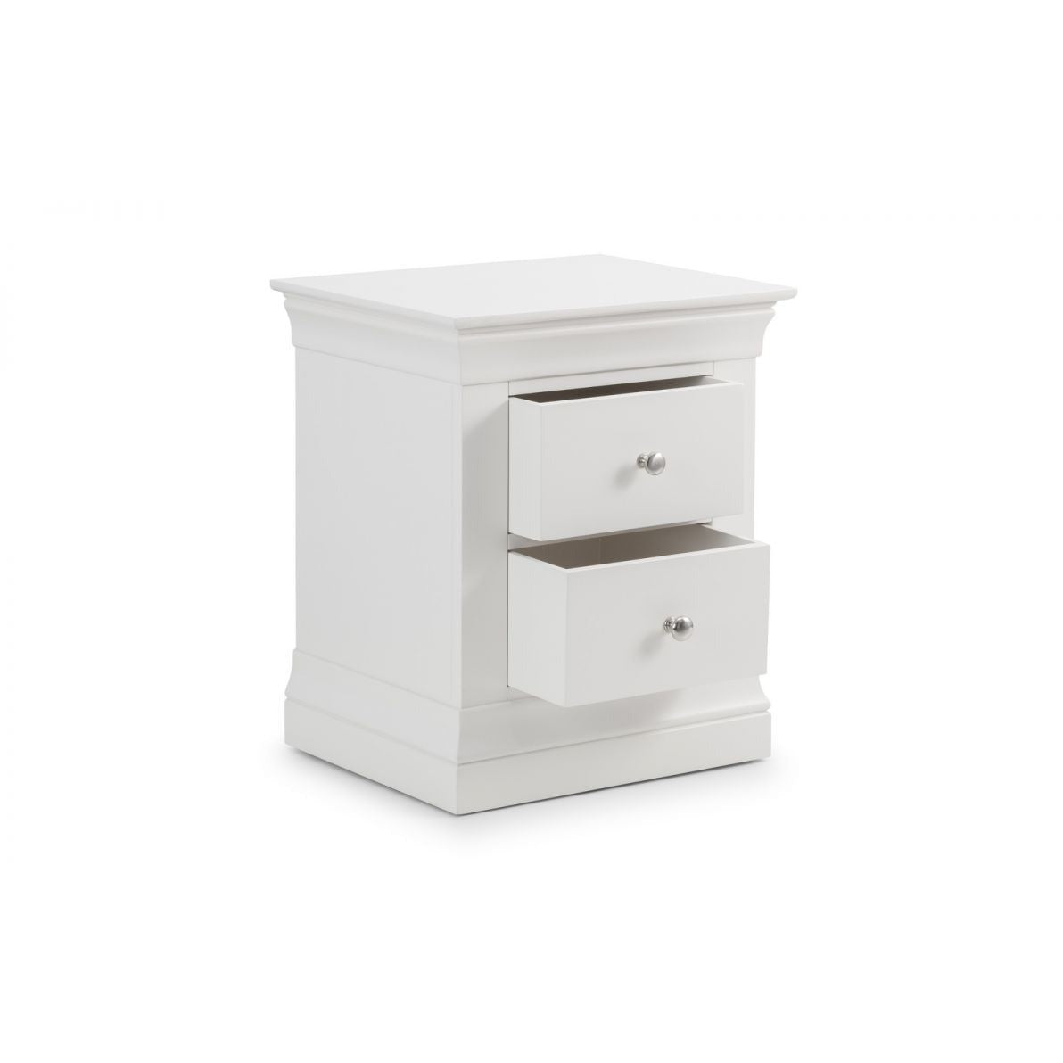 CLERMONT 2 DRAWER BEDSIDE