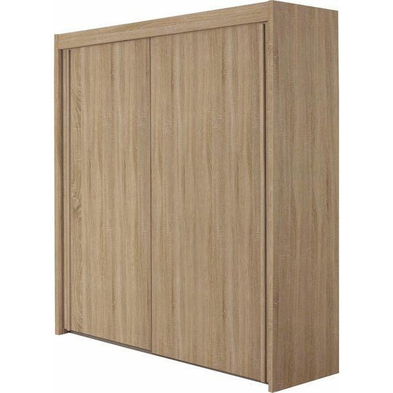 Rauch Imperial Wooden Front2 Sliding Door Wardrobe 201cm