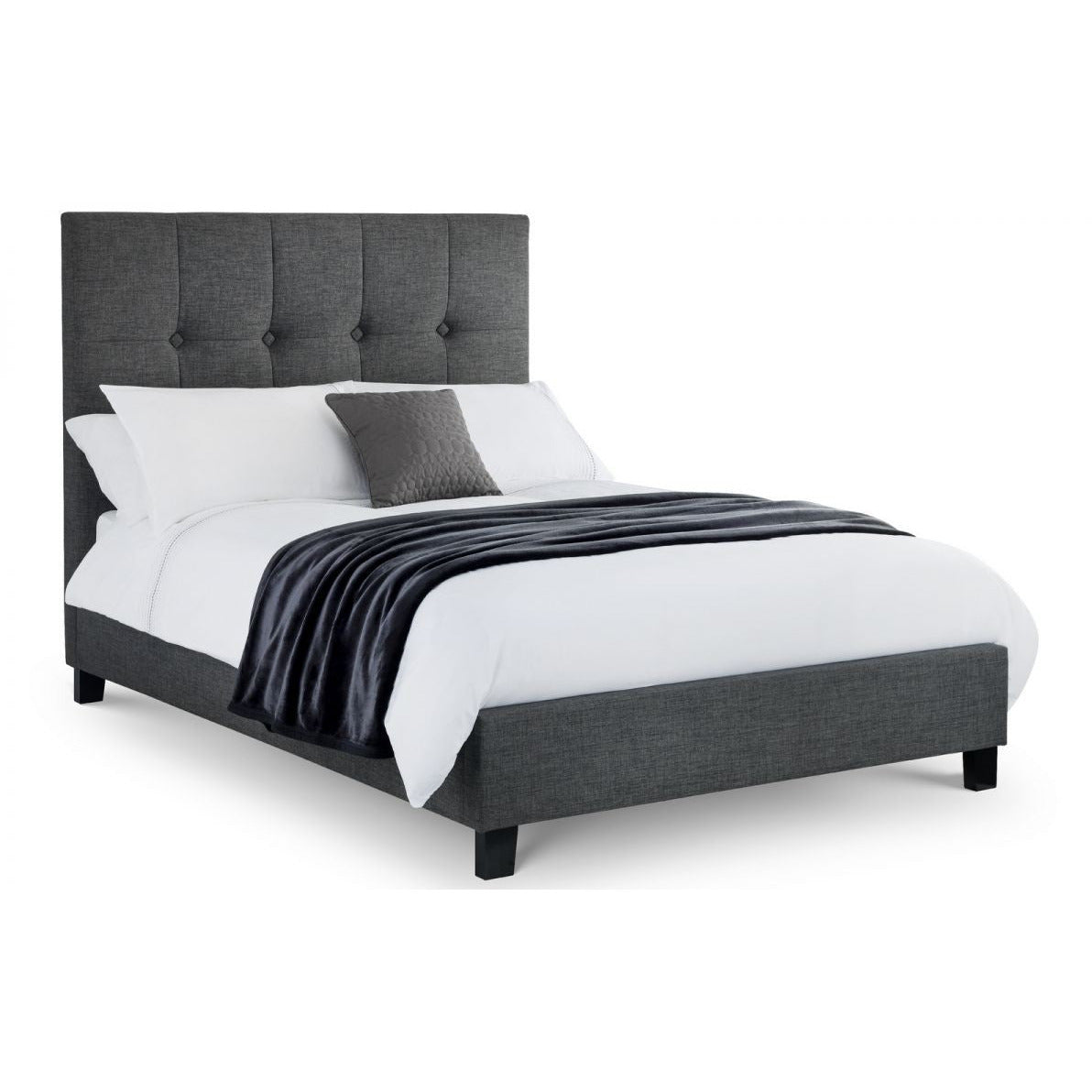 SORRENTO CONTEMPORARY HIGH HEADBOARD BED 135CM