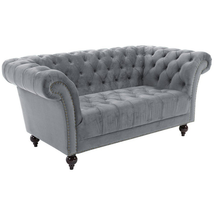 Chester 2 Seater Sofa - Grey
