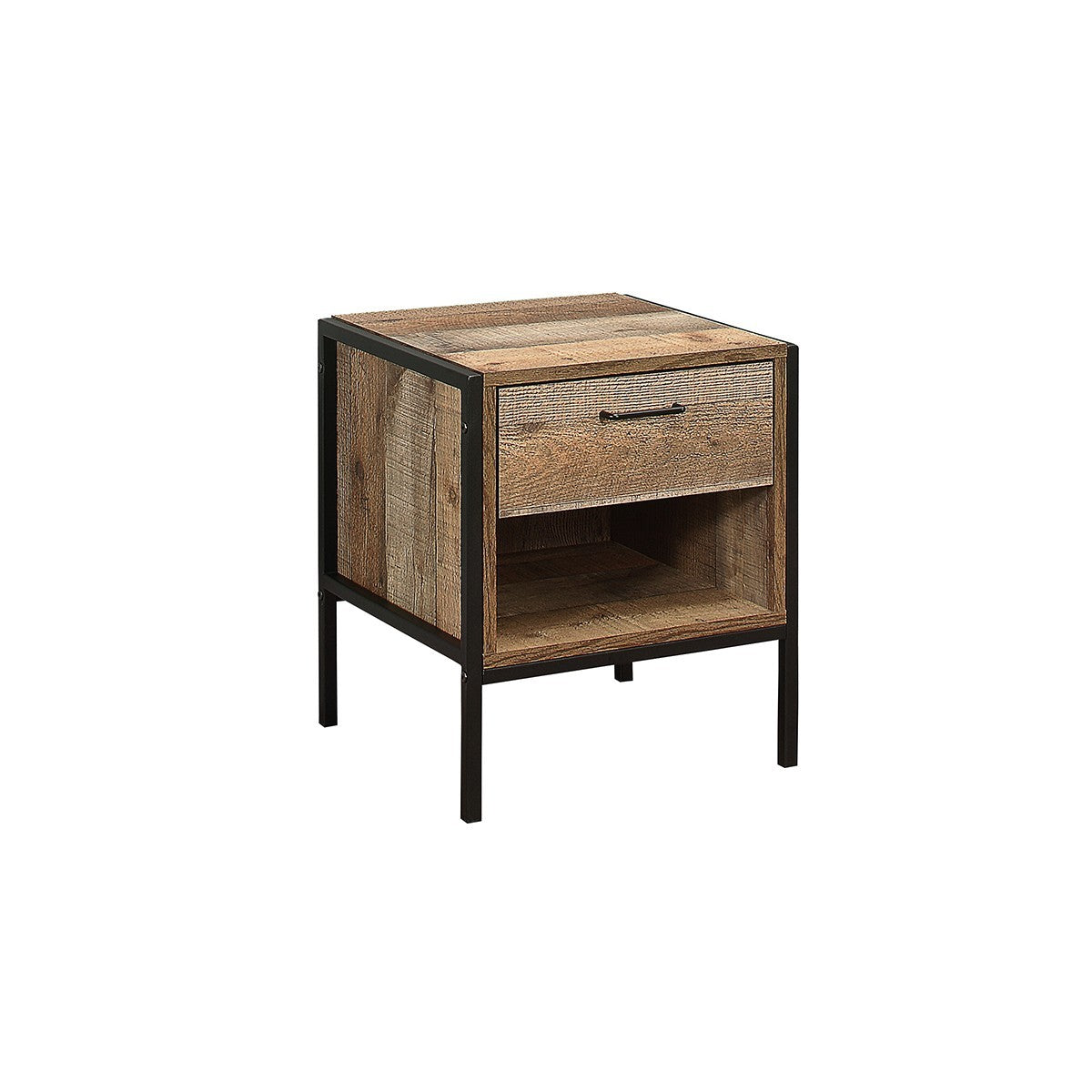 Urban 1 Drawer Bedside Rustic