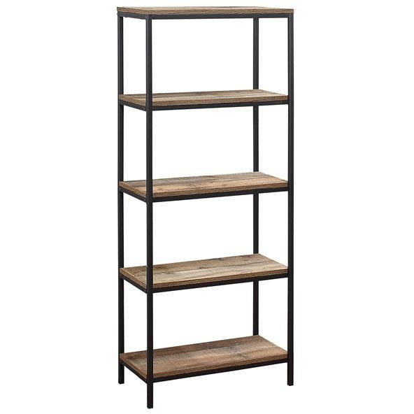 Urban 5 Tier Bookcase Rustic