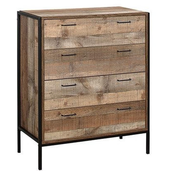 Urban 4 Drawer Chest Rustic
