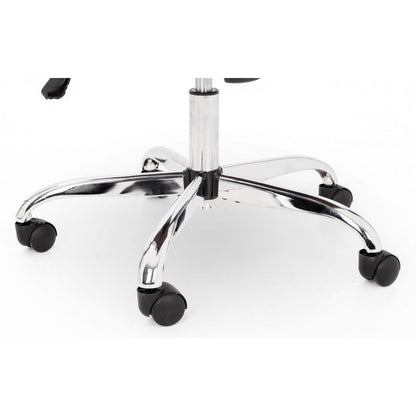 GIO BLACK & CHROME OFFICE CHAIR