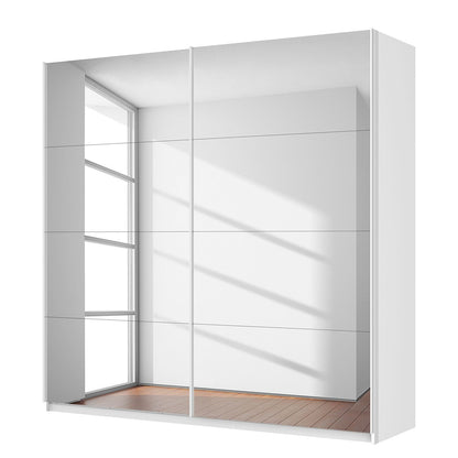 Rauch Quadra 2 Sliding Door Wardrobe 181cm Front Full Mirror Decor