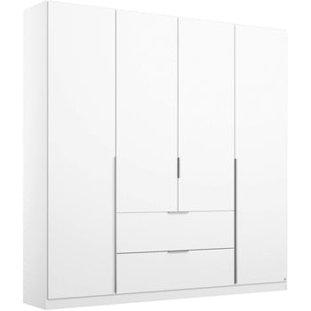 RAUCH MEMPHIS 4 DOOR COMBI MIRRORED WARDROBE