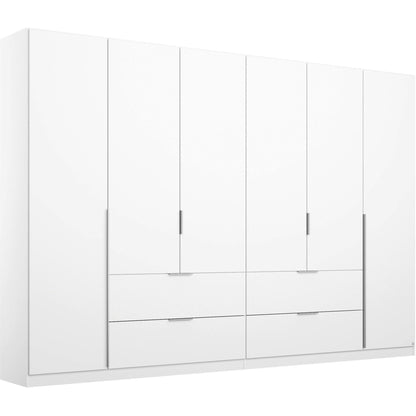 RAUCH MEMPHIS 6 DOOR COMBI MIRRORED WARDROBE