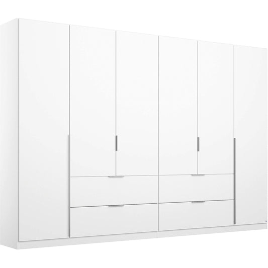 RAUCH MEMPHIS 6 DOOR COMBI MIRRORED WARDROBE