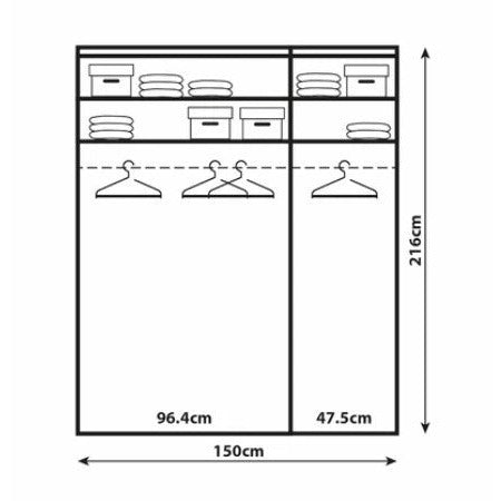 Wiemann Bern 3 Door Centre Mirror Wardrobe – Simplybedrooms