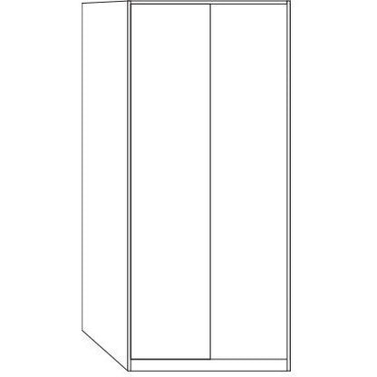 Wiemann Dakar-2 2 door wardrobe plain