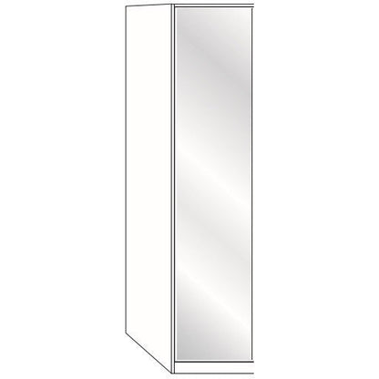 Wiemann Dakar-2 1 door Mirrored wardrobe