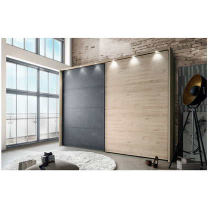 Wiemann Brussels 2 Door Sliding Wardrobe in Holm Oak