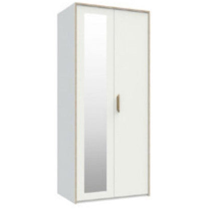 Marlow 2 Door Wardrobe With Mirror
