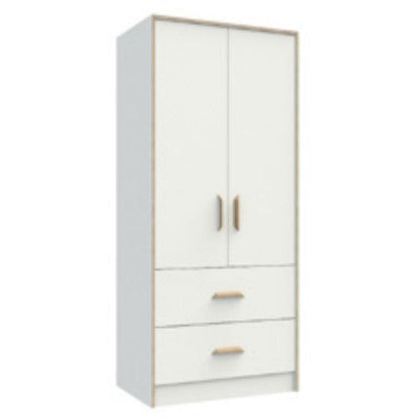 Marlow 2 Drawer Combi Wardrobe