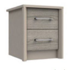 Burford 2 Drawer Bedside