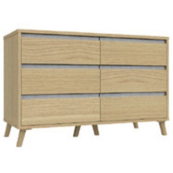 Tamar 3 Drawer Double Chest