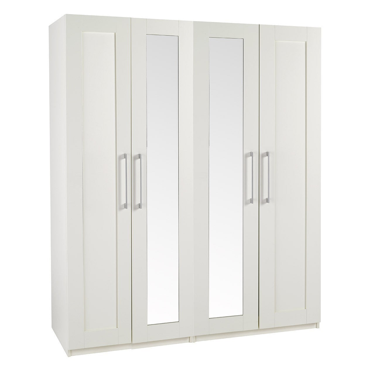 Andante 4 Door Wardrobe With 2 Mirrors