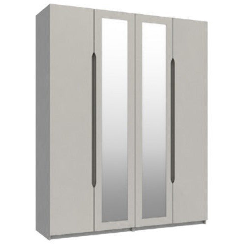 Sonata 4 Door Wardrobe with 2 Mirrors