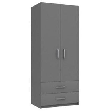 Arran 2 Door Combi Wardrobe