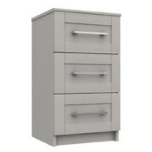 Calder 3 Drawer Bedside