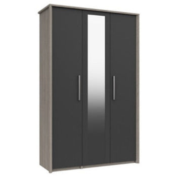 Arundel Tall 3 Door Wardrobe With Mirror