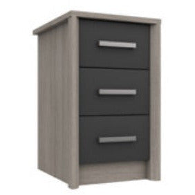 Arundel 3 Drawer Bedside
