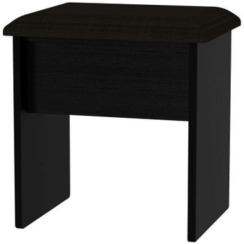 Knightsbridge High Gloss Black Stool