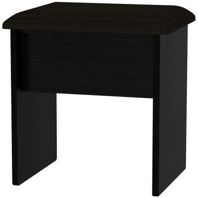 Knightsbridge High Gloss Black Stool