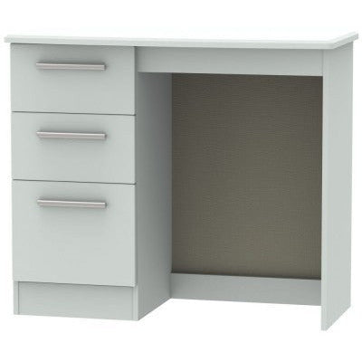 Knightsbridge Matt Grey 3 Drawer Dressing Table