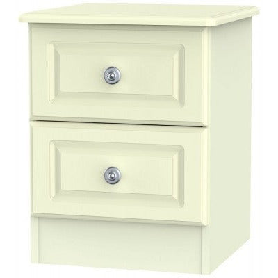 Pembroke Cream 2 Drawer Bedside