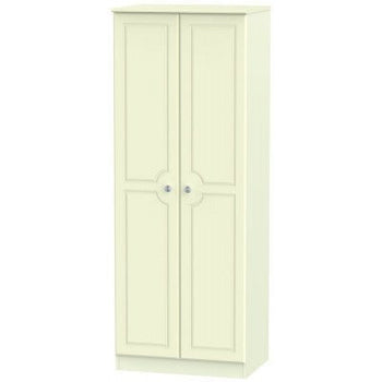 Pembroke Cream 2 Door Wardrobe Tall