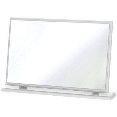 Pembroke High Gloss White Large Mirror