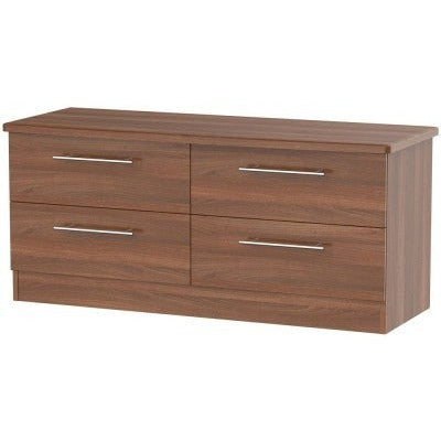 Sherwood Walnut 4 Drawer Bed Box