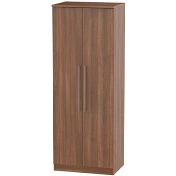 Sherwood Walnut 2 Door Wardrobe Tall