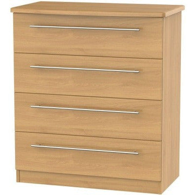 Sherwood Oak 4 Drawer Chest