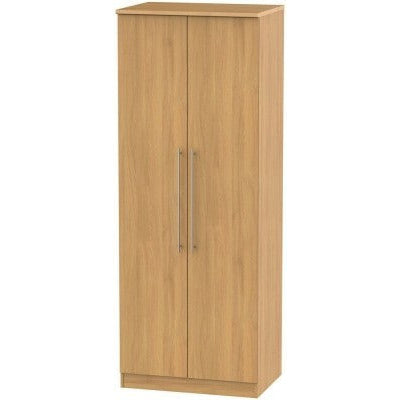 Sherwood Oak 2 Door Wardrobe Tall