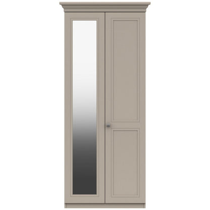 Canterbury 2 Door Wardrobe With Mirror